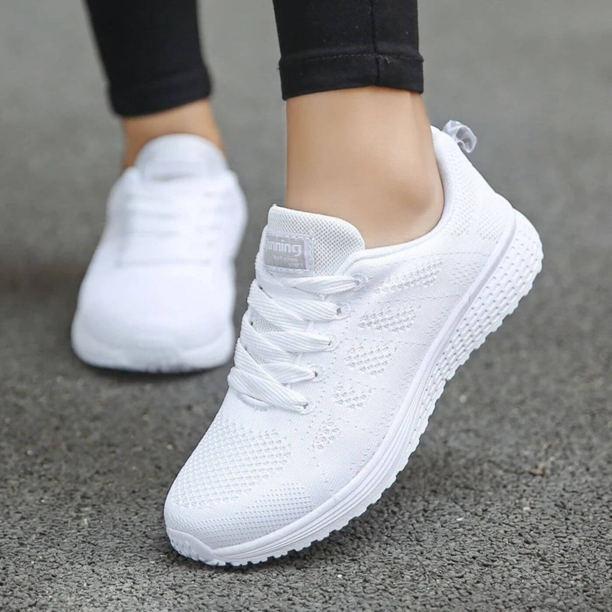 Alvara | Women's Lace Up Lightweight Walking Sneakers