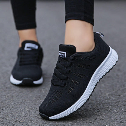 Alvara | Women's Lace Up Lightweight Walking Sneakers