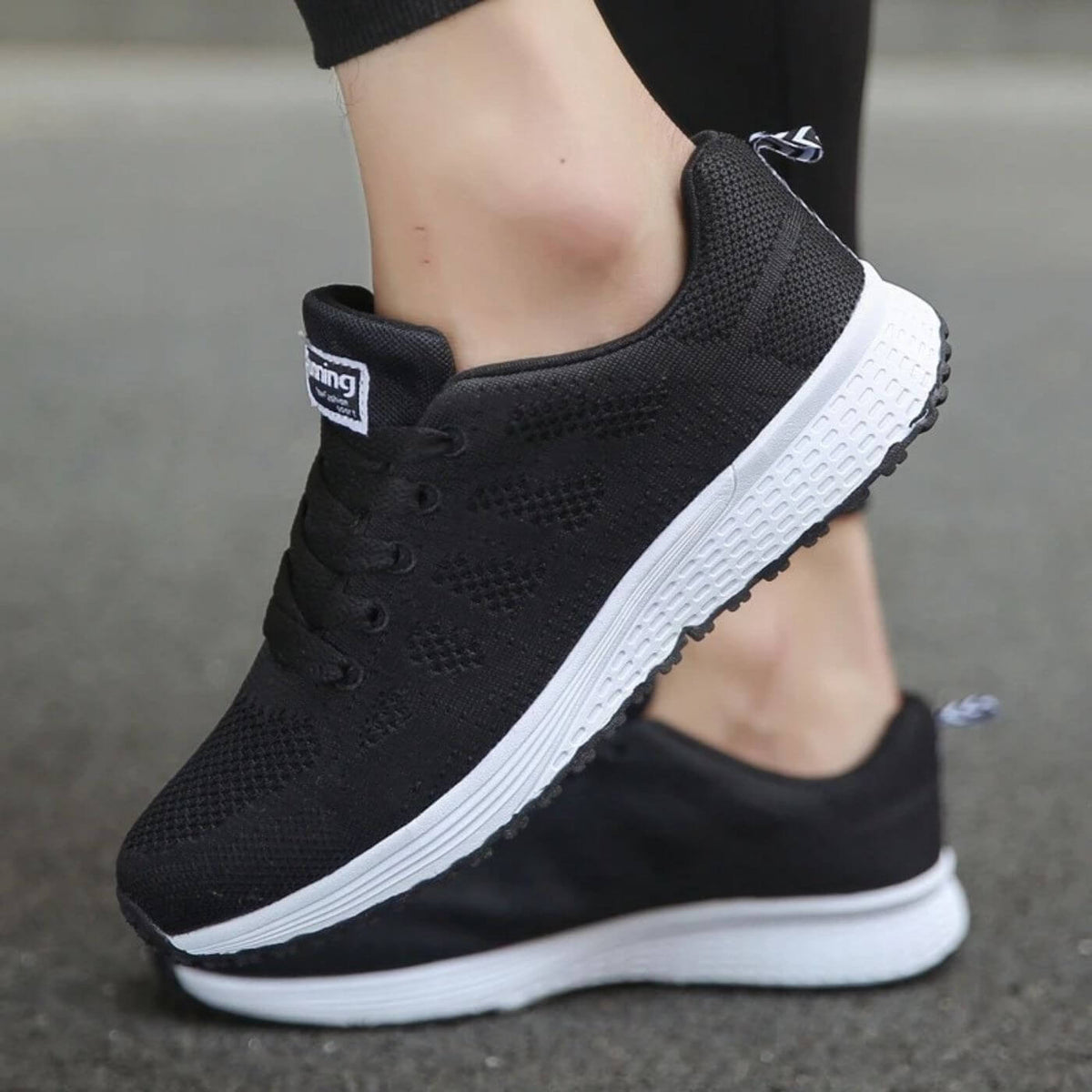 Alvara | Women's Lace Up Lightweight Walking Sneakers