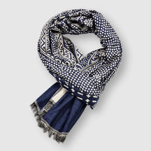 Patterned lightweight scarf for everyday styling | Éloise