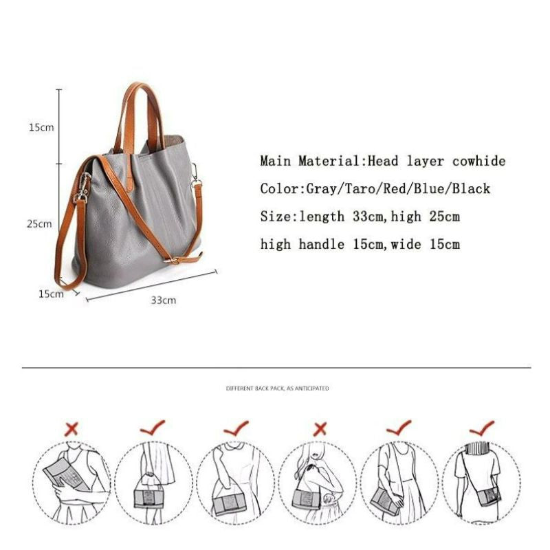 Adeline | Women's Soft Structured Handbag with Shoulder Strap