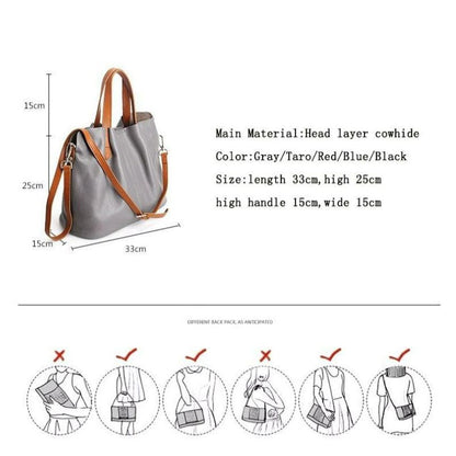 Adeline | Women's Soft Structured Handbag with Shoulder Strap
