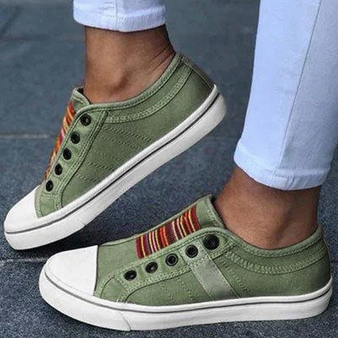 Harlow | Women's Canvas Slip-On Sneaker