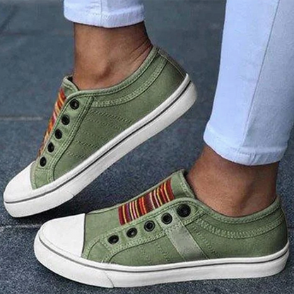 Harlow | Women's Canvas Slip-On Sneaker