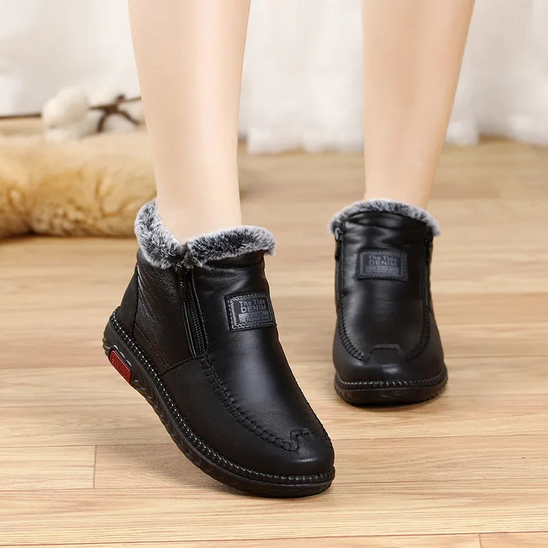 Josette | Women's Waterproof Leather Orthopaedic Boot