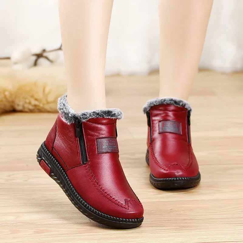 Josette | Women's Waterproof Leather Orthopaedic Boot