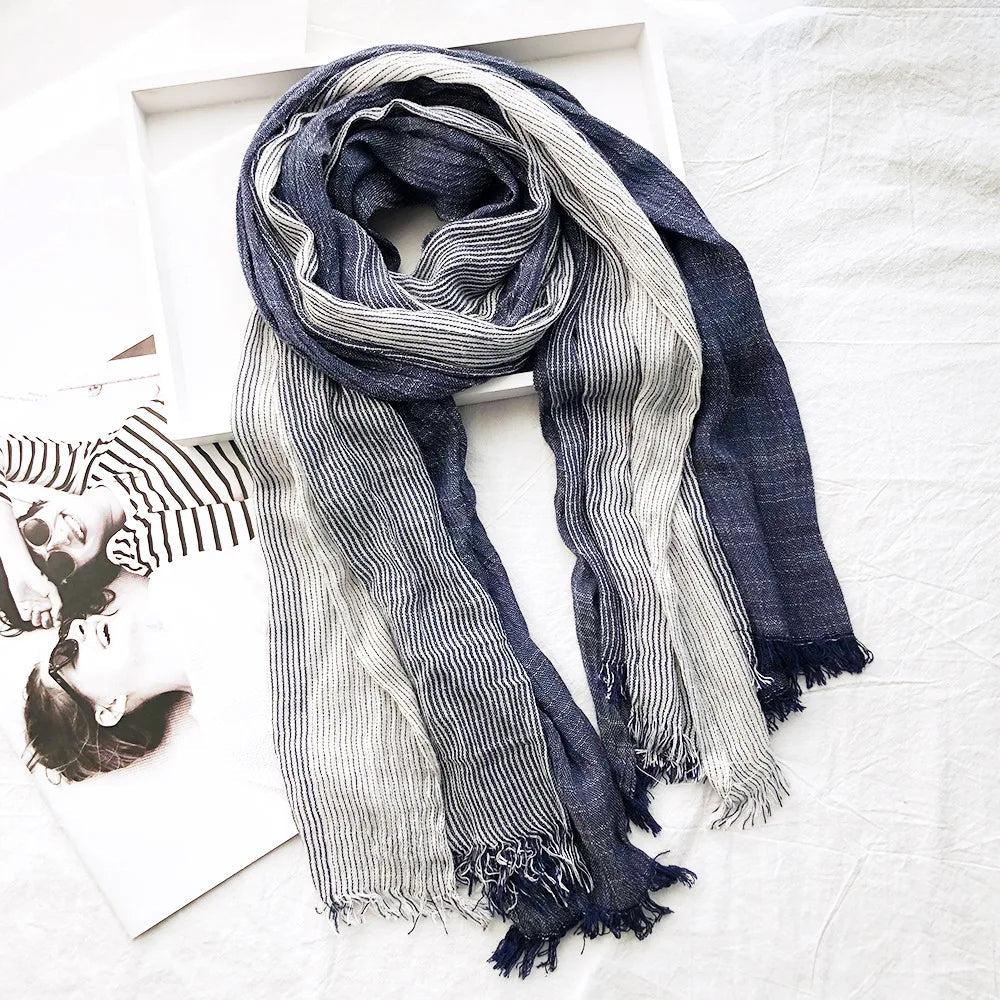 Timeless Striped Scarf for Women | Aurora