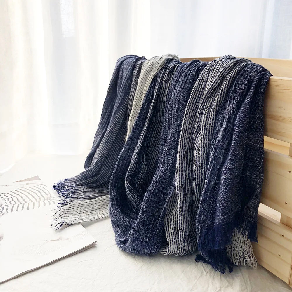 Timeless Striped Scarf for Women | Aurora