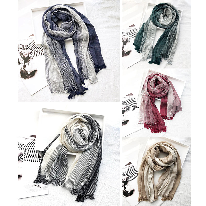Timeless Striped Scarf for Women | Aurora