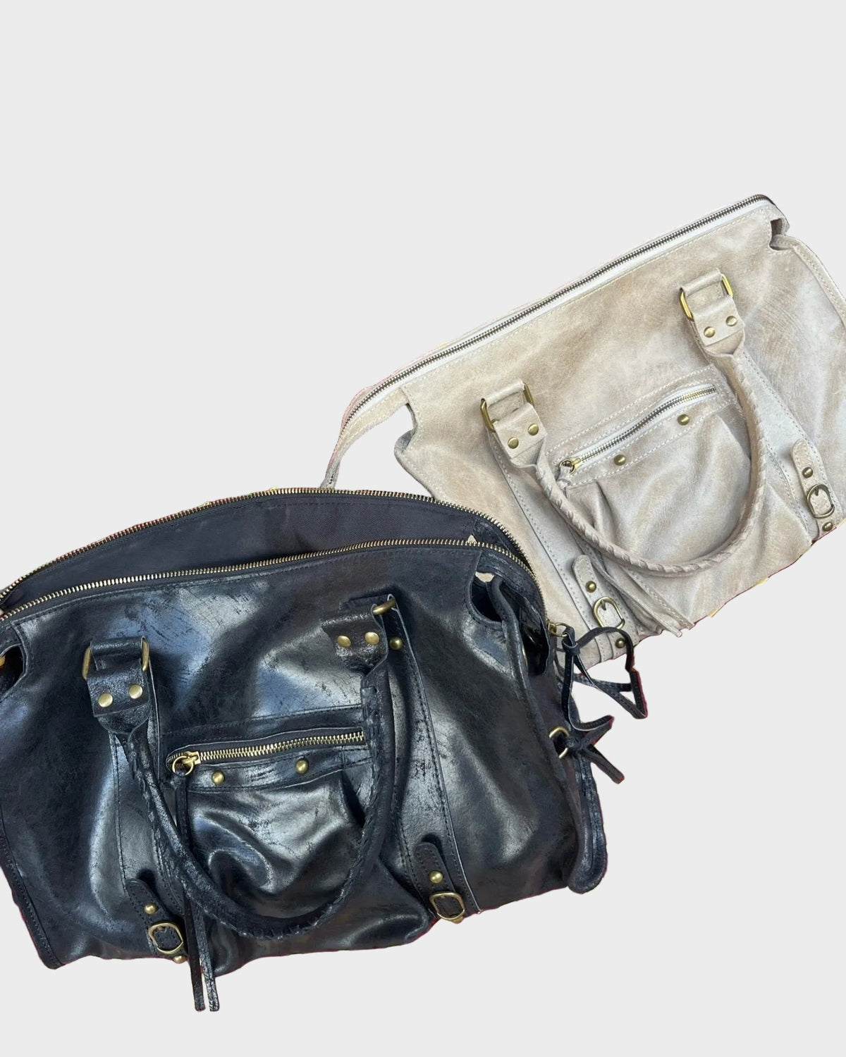 Valentina | Women's Oversized Laptop Handbag with Zip Closure