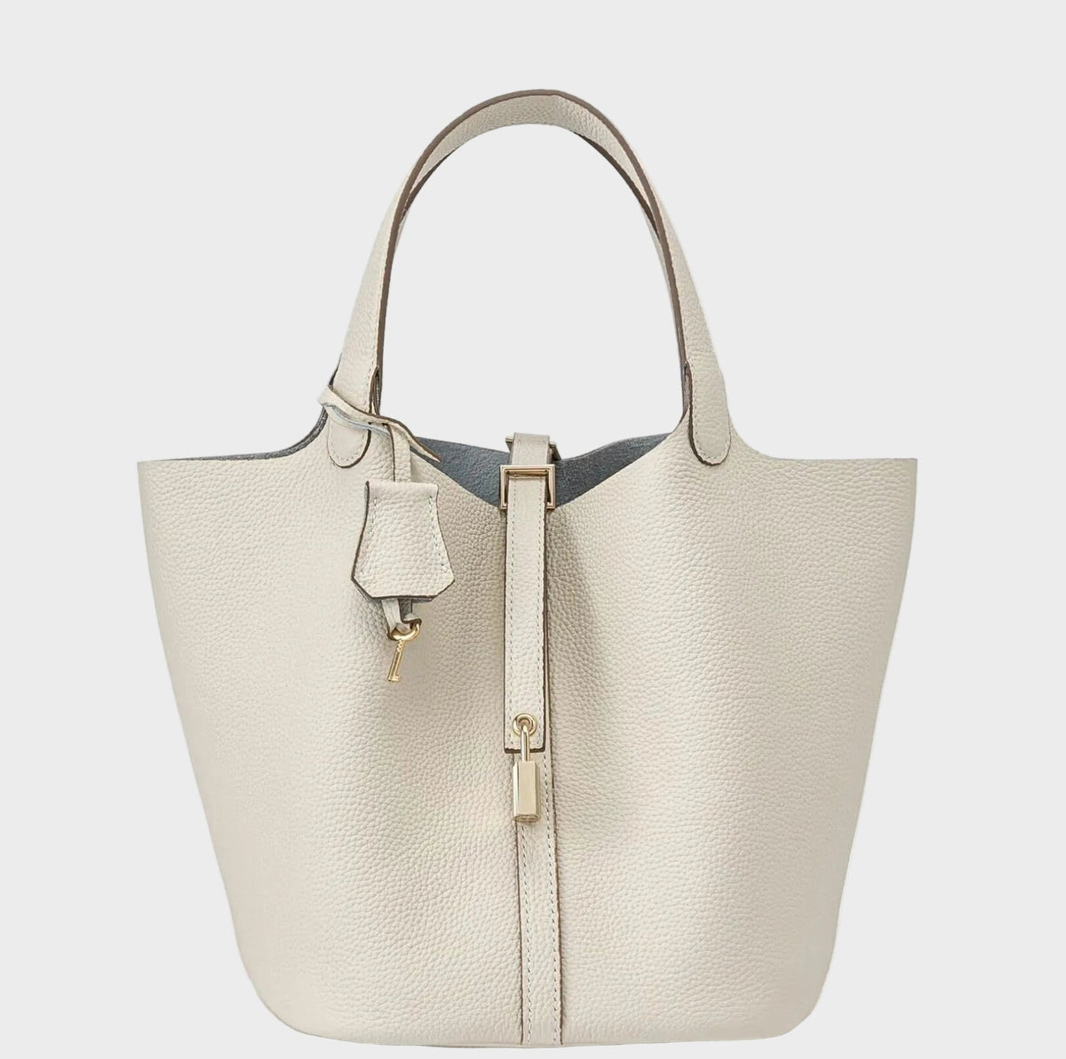 Kennedy | Women's Pebbled Shoulder Bag with Lock Detail
