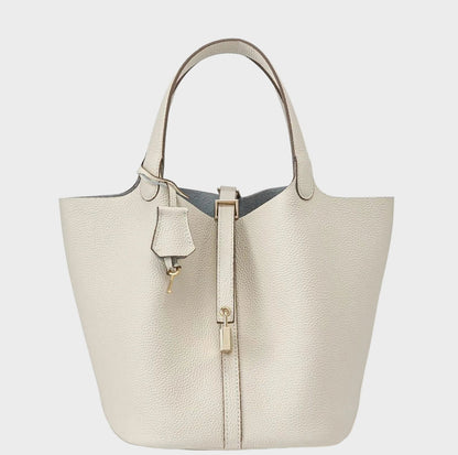 Kennedy | Women's Pebbled Shoulder Bag with Lock Detail