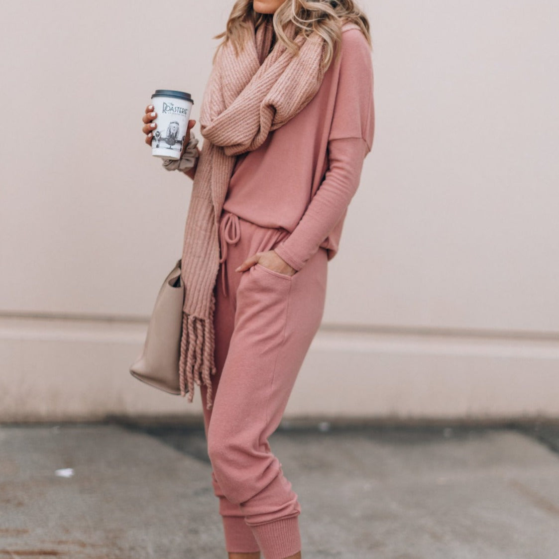 Celeste | Women's Relaxed Fit Tapered Tracksuit Set
