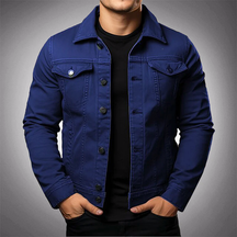 Modern button-front casual jacket for men | Armand
