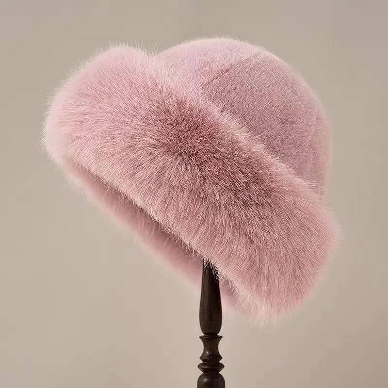 Elegant La Magia Faux Fur Hat | Giuliana