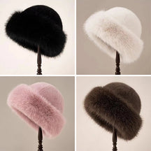 Elegant La Magia Faux Fur Hat | Giuliana