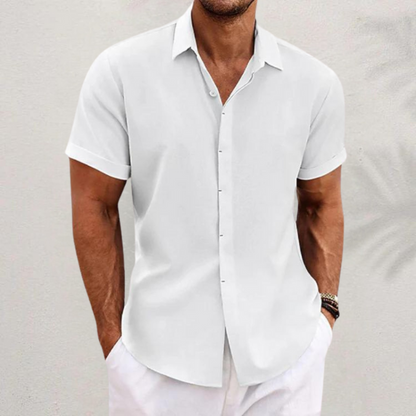 Connor | Men's Classic Collared Button Front Shirt