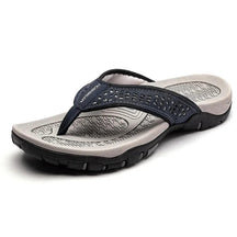Men's supportive athletic flip flops with arch support | WaveStride