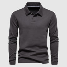 Classic Full-Sleeve Polo Shirt for Men | Lorenzo