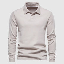 Classic Full-Sleeve Polo Shirt for Men | Lorenzo