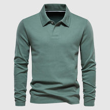 Classic Full-Sleeve Polo Shirt for Men | Lorenzo
