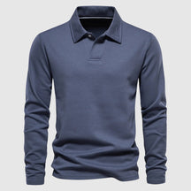 Classic Full-Sleeve Polo Shirt for Men | Lorenzo