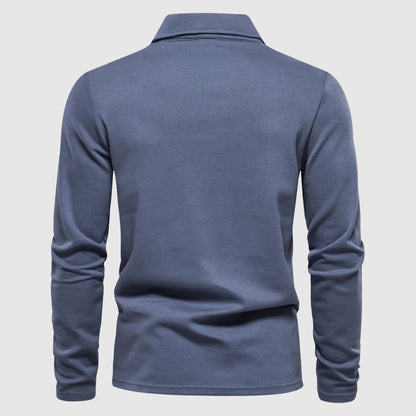 Classic Full-Sleeve Polo Shirt for Men | Lorenzo