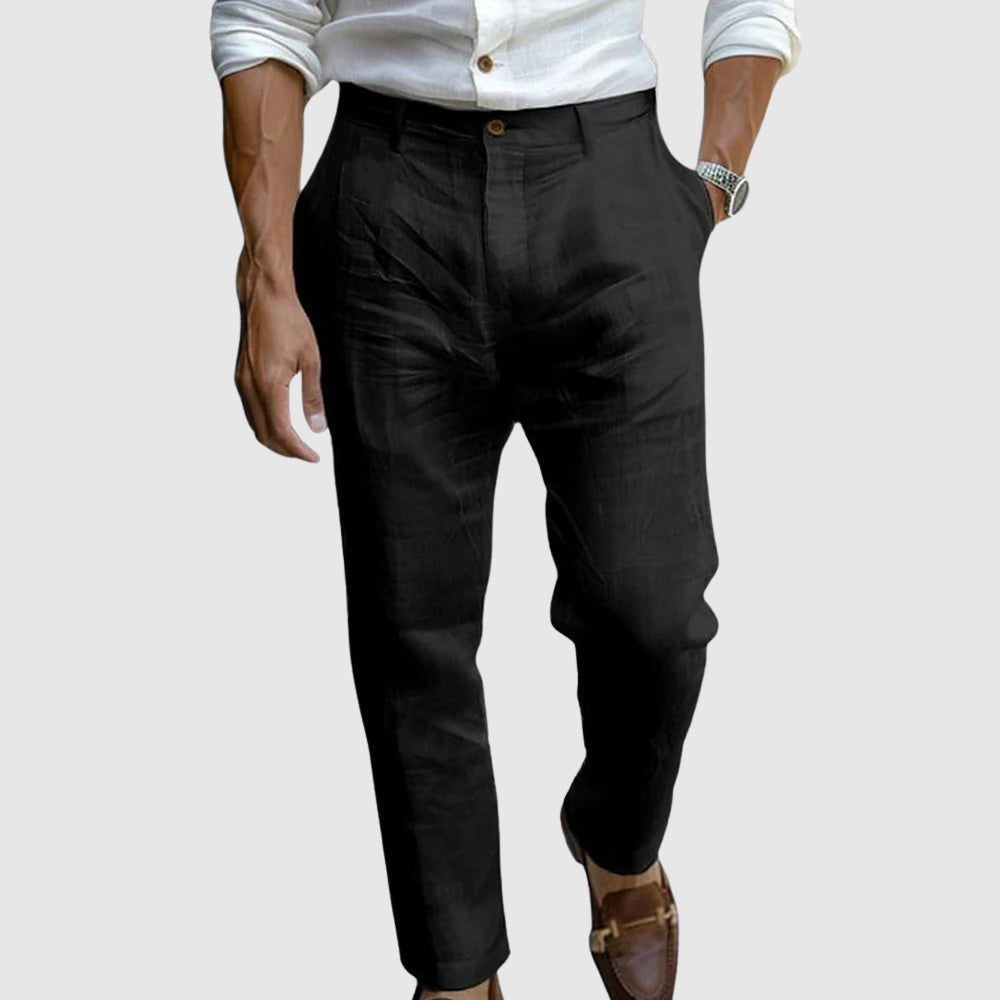 Elegant ankle-length pants for men | Lorenzo