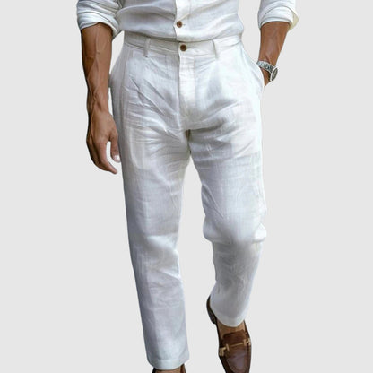 Elegant ankle-length pants for men | Lorenzo