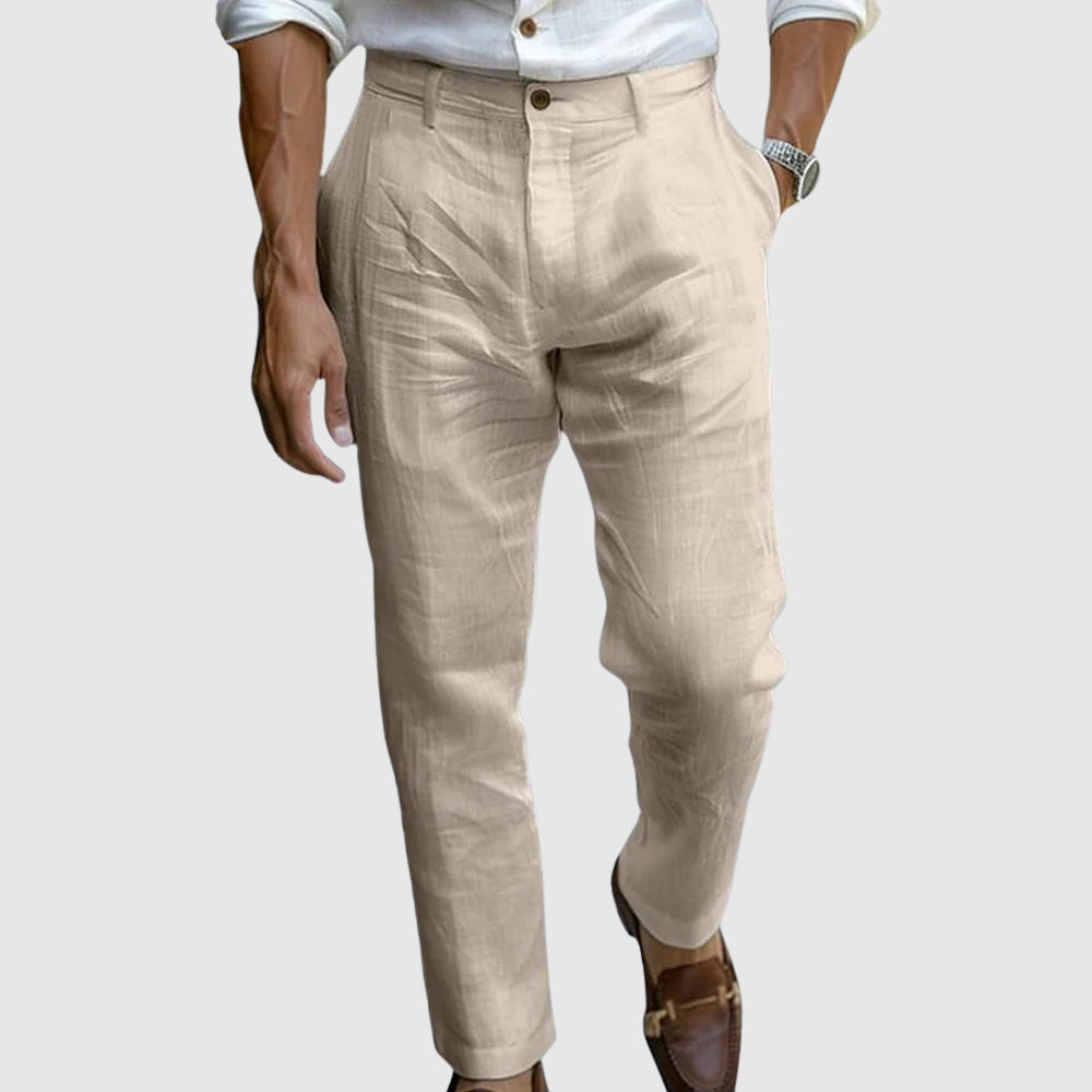 Elegant ankle-length pants for men | Lorenzo