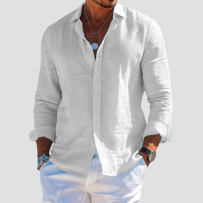 Classic Long Sleeve Shirt for Men | Matteo