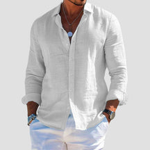 Classic Long Sleeve Shirt for Men | Matteo