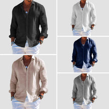 Classic Long Sleeve Shirt for Men | Matteo