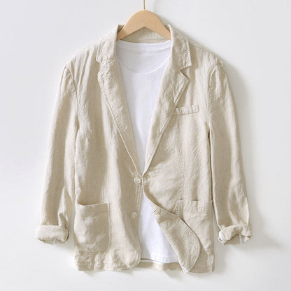 Tailored Notch Lapel Blazer for Men | Alessio