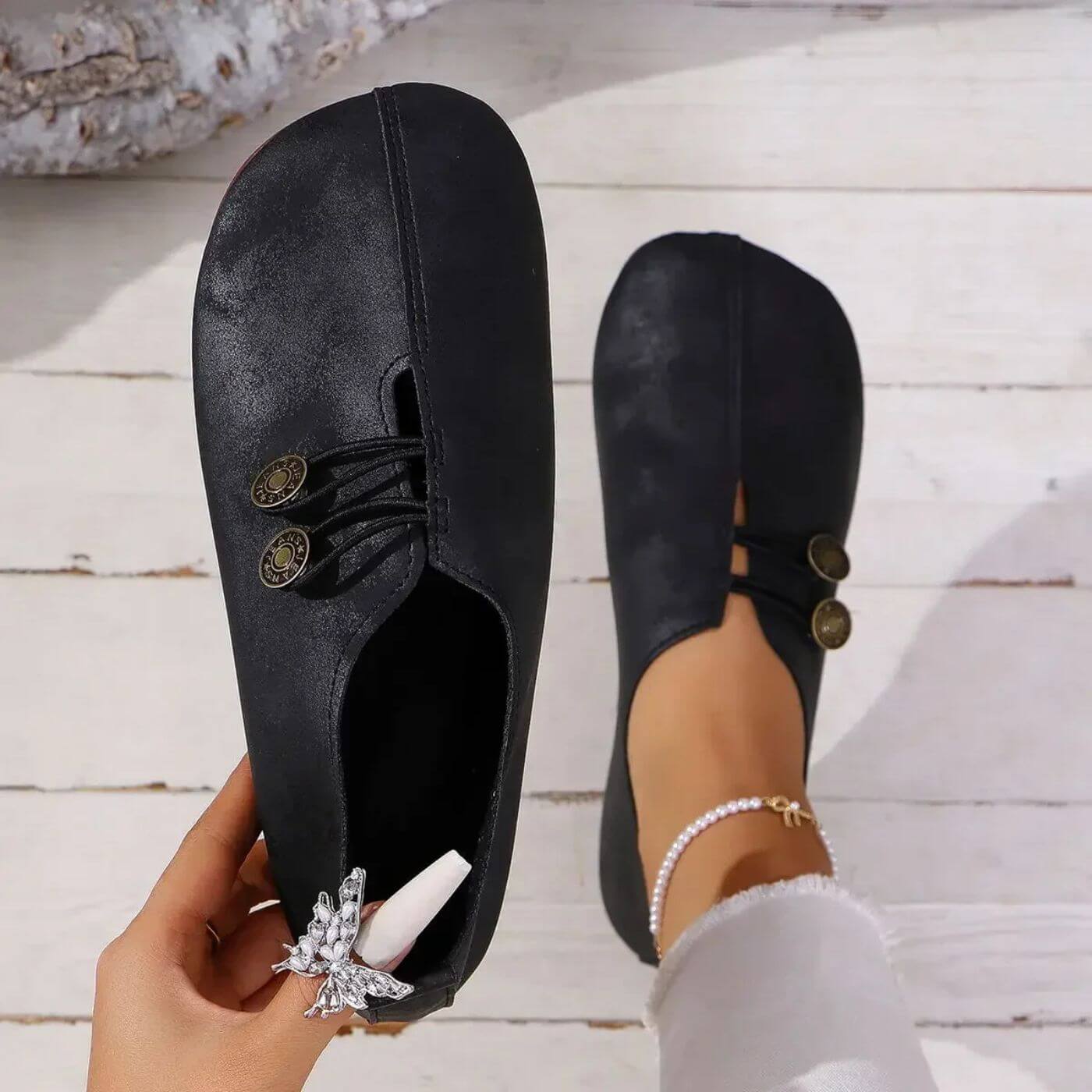 Soft orthopaedic slip-on everyday shoes for women | Christine