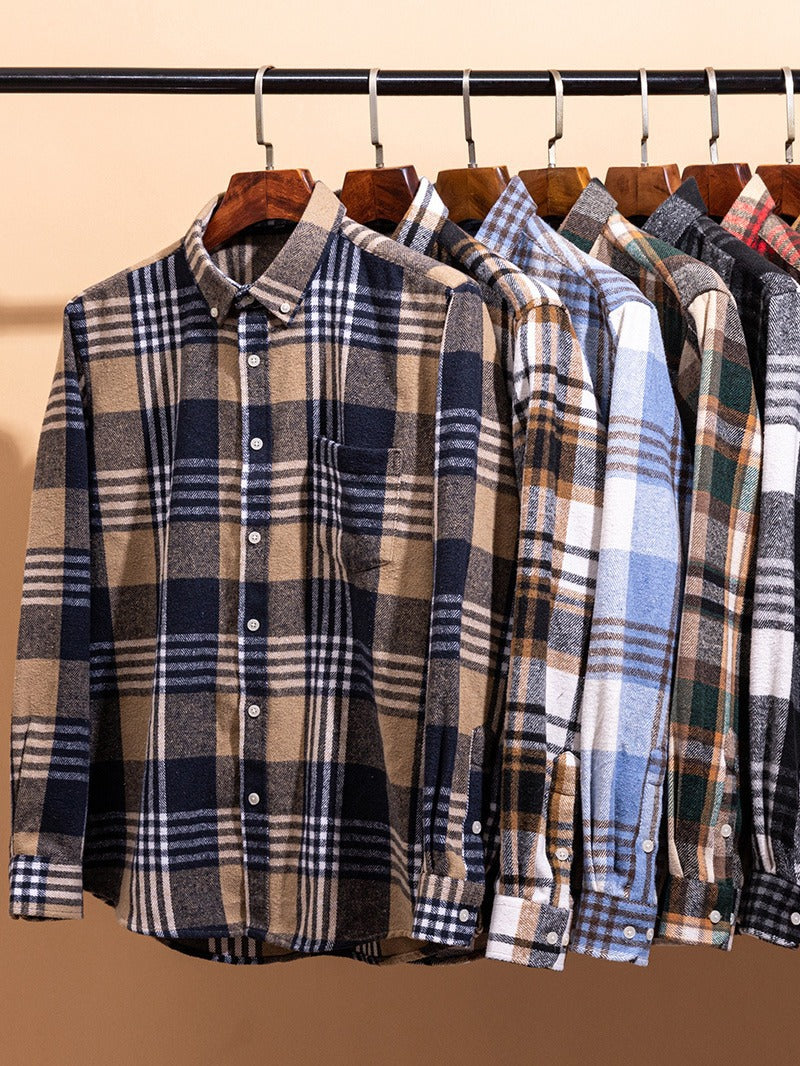 Classic plaid shirt for men | Ashton
