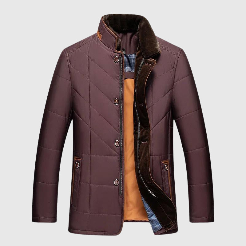 Men’s Quilted Insulated Winter Jacket | Everett