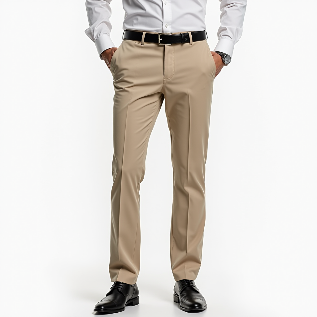 Classic slim-fit everyday chino trousers for men