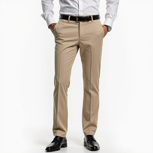 Classic slim-fit everyday chino trousers for men
