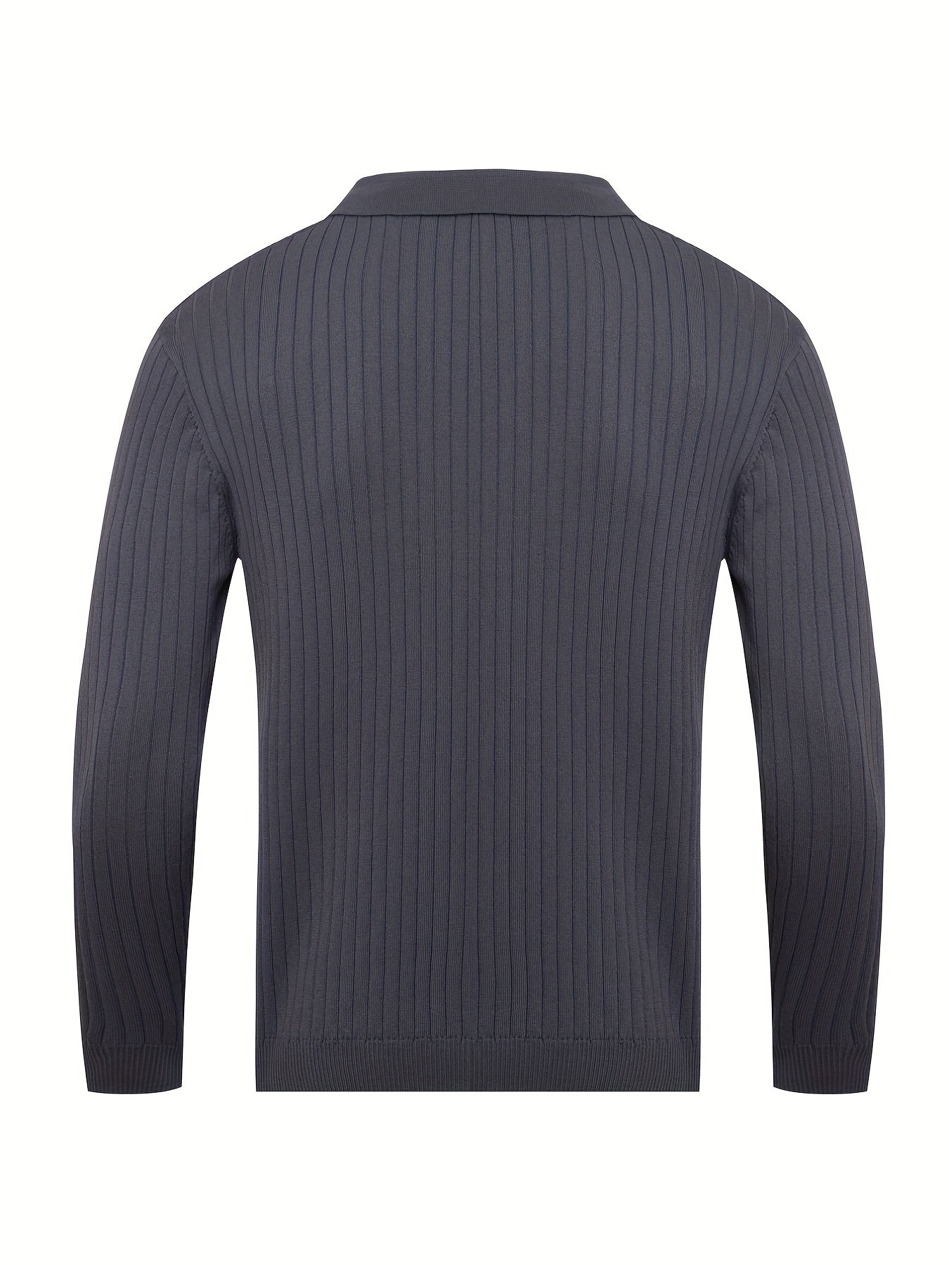 Classic V-neck knit everyday jumper for men