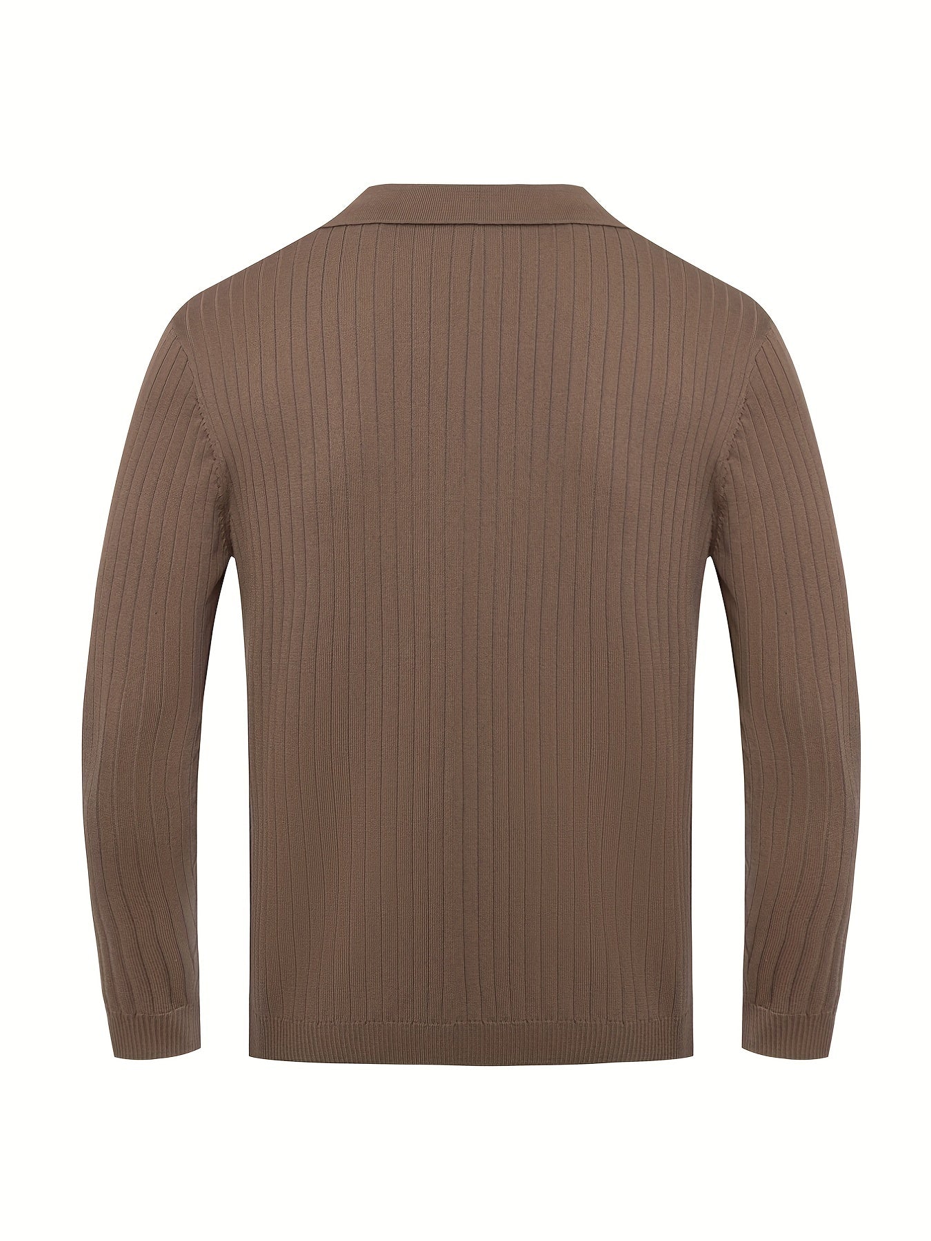 Classic V-neck knit everyday jumper for men