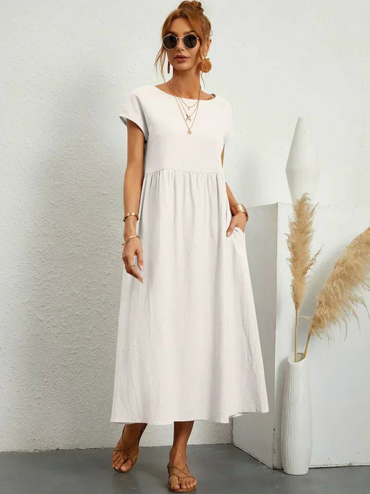 Soft grace midi dress for women | Annabelle