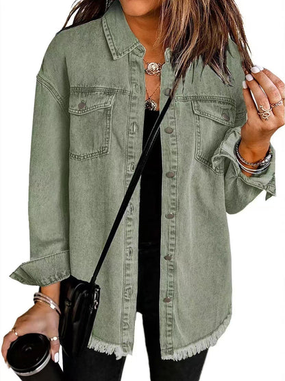 Classic everyday denim jacket for women | Roxane