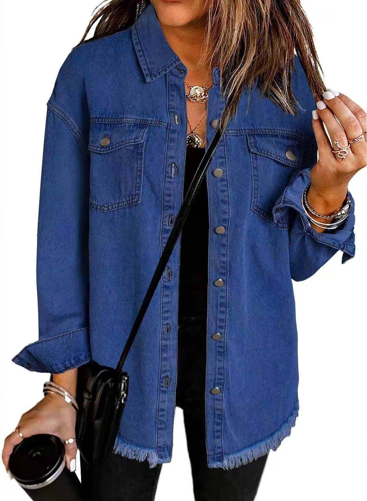 Classic everyday denim jacket for women | Roxane