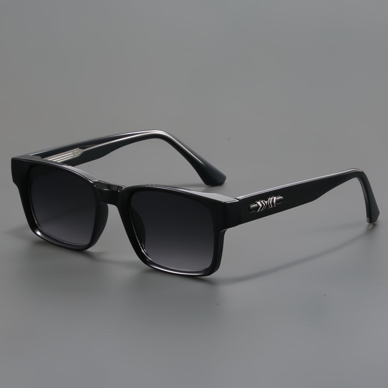 Squared-frame ergonomic sunglasses for men | Ellery