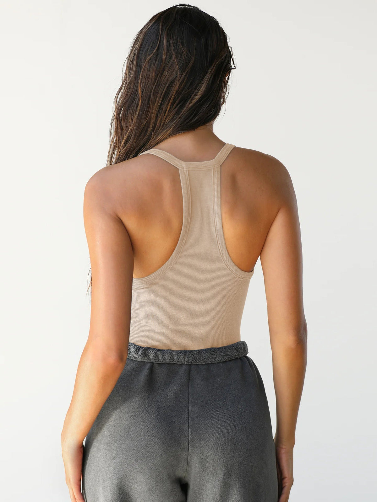 Adeline | Women's V Neck Tie Sleeveless Top
