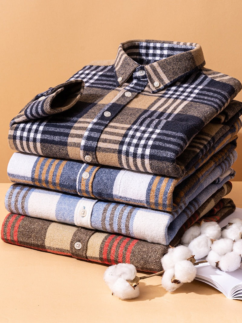 Classic plaid shirt for men | Ashton