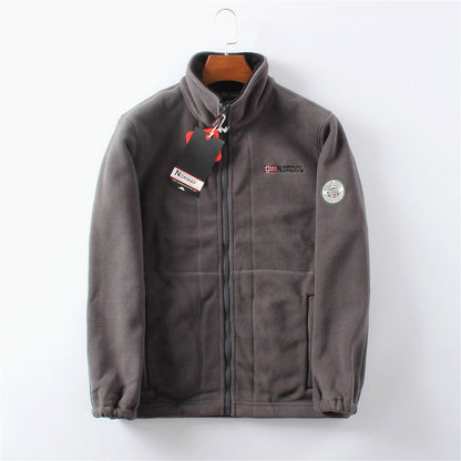 Classic warm fleece winter jacket for men | Norway