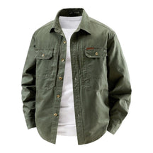 Classic work shirt with pockets for men | Brenton