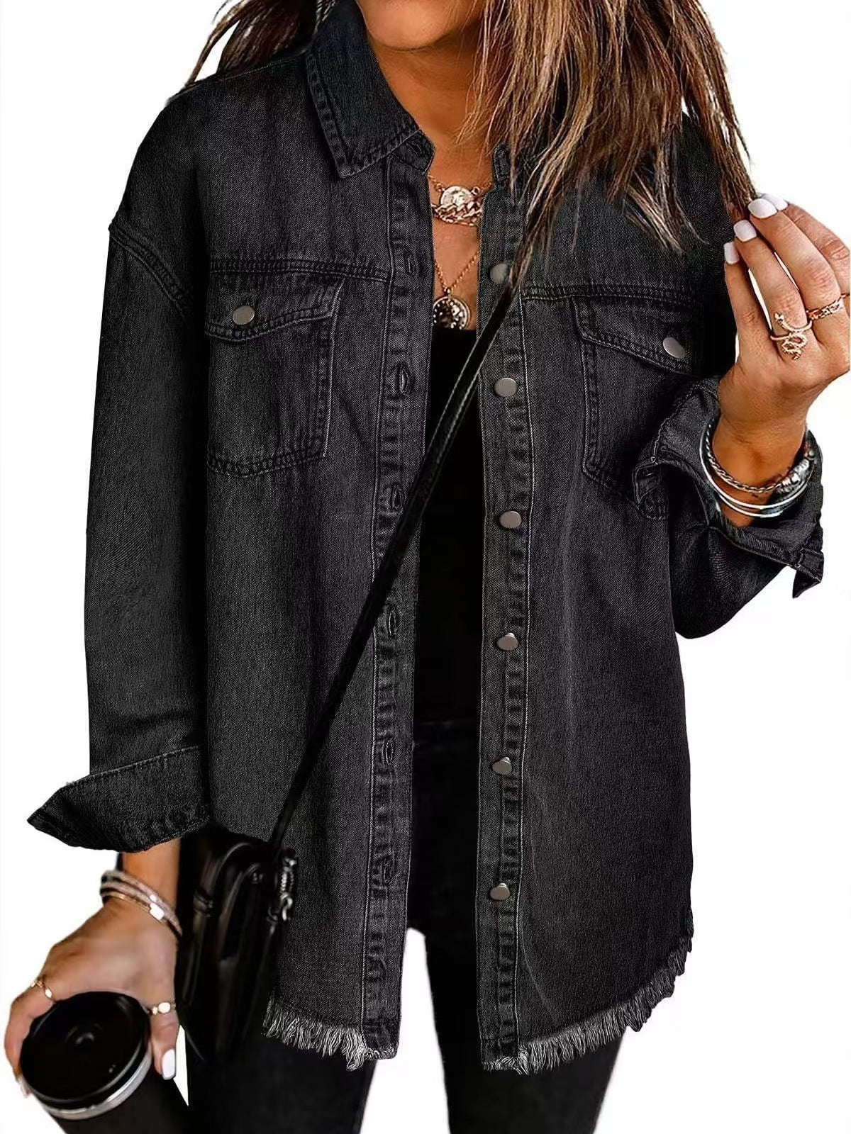 Classic everyday denim jacket for women | Roxane